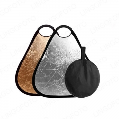 30 60 80 CM 2 in-1 Collapsible Grip Reflector for Studio Lighting with tripod mount LC6117