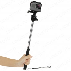 Extendable Handheld Selfie Stick With Tripod Monopod Mount Adapter For Gopro Hero 3 2 1 GH1746