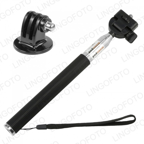 Extendable Handheld Selfie Stick With Tripod Monopod Mount Adapter For Gopro Hero 3 2 1 GH1746