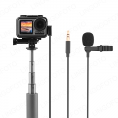 Long Mini Microphone Clip-on Lapel Microphone With 3.5mm Jack For OSMO POCKET/OSMO ACTION AO2204