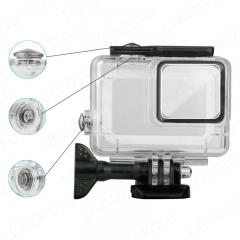 Underwater Diving Protect Housing Shell Case Cover With 1/4 inch Adapter For GoPro Hero 7 GH2128