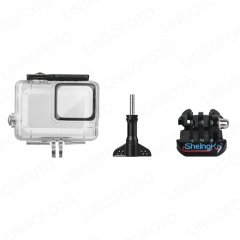 Underwater Diving Protect Housing Shell Case Cover With 1/4 inch Adapter For GoPro Hero 7 GH2128