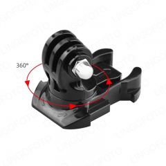 J Hook Buckle Vertical Surface Mount Holder Adapter For Go Pro Hero 8 7 6 5 4 Xiaomi Yi SJCAM Action Camera GP20 AO2218