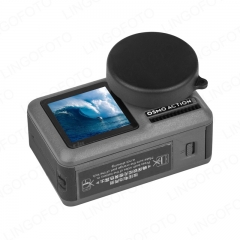 Shockproof Protective Lens Cap Black Plastic Lens Cap For DJI OSMO Action Sport Camera AO2234