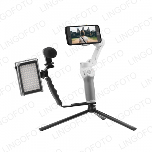 L Shaped Handle Holder With Metal Tripod for DJI OM 4 AO2253