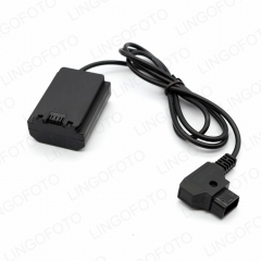 D-Tap to NP-FZ100 Dummy Battery Coupler Power Supply Adapter For Sony A9 A7III