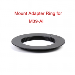 Lens Adapter Ring compatible with M39 Screw Mounting Manual Focus Lens Adpater Ring for Nikon AI Mount DSLR Cameras