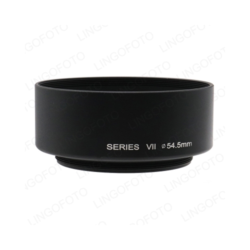 54.5mm Metal Lens Hood Shape Screw In Lens Hood Sun Shade for SERIES VII 50.8mm