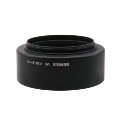 54.5mm Metal Lens Hood Shape Screw In Lens Hood Sun Shade for SERIES VII 50.8mm