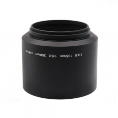 Metal Lens Hood, 49mm Screw in Lens Hood Shape for Takumar 1:3.5 135mm 1:5.6 200mm