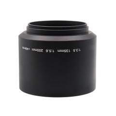 Metal Lens Hood, 49mm Screw in Lens Hood Shape for Takumar 1:3.5 135mm 1:5.6 200mm