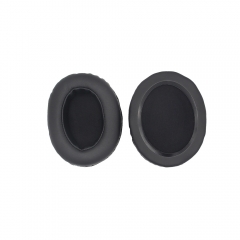 1 Pair Ear Pads Replacement for ASUS ROG STRIX Fusion300/500/700 Headphone Protein Leather and Memory Foam Black