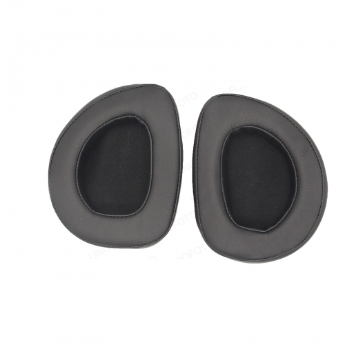 1 Pair Ear Pads Replacement for ASUS ROG Delta USB-C 7.1 Headphone Protein Leather and Memory Foam Black
