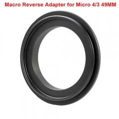 LingoFoto 49/52/ 55/58/ 62/ 67/72/77mm Macro Reverse Lens adapter for Panasonic Micro 4/3 M4/3