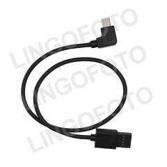 Replace for DJI Ronin-S Camera Control Cable for Canon 6D2, 5D3, 80D, 6D, 800D, 70D , 77D, 200D (MCC to Mini)