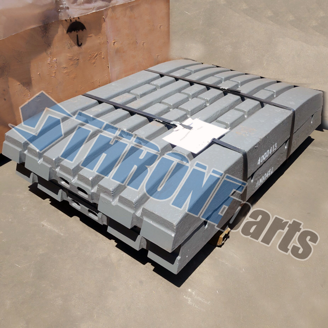 Jaw plates High manganese casting parts
