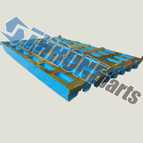 fixed/swing jaw plate for jaw crusher parts