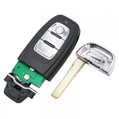 3BTN Remote Key 315MHz 433MHz 868MHz For Au*di A6 A7 A8 RS4 RS5 Q5 A5 S4 8T0 959 754 C