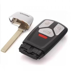 3+1btn 315MHz/433Mhz Smart Remote Key HU66 For Au*di NBGFS14P71