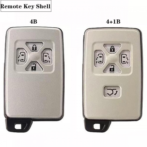 Remote Key Shell 4/5 Button For Toyot*a Previa