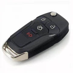 3+1button Remote Shell (With Rear Trunk Button)HU101 For Ford