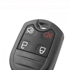 3+1 Key 315MHZ/433MHZ Adjustable Frequency Remote Key FO38 For Ford CWTWB1U793