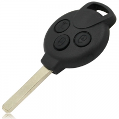 3 Buttons Smart Remote Key 315/433Mhz with ID46 (7941 ) Chip, CR2016 Battery for MB Smart-451 2007-2013