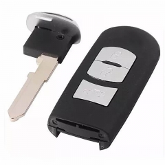 VDO System Wing 3 Button FSK433.92 MHz Smart Remote Key (CAR) MAZ24R For Maz*da FCC ID: KR55WK49383 