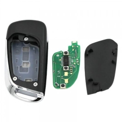 Upgraded Replacement Flip Remote Car Key 433MHz ID46 Chip for Mitsubish*i Outlander 2006 - 2015 FCC ID: OUCG8D-576M-A