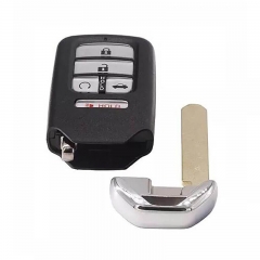 4+1button Smart Remote Shell HON66 With Startup And Trunk Button For Hond*a