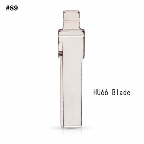 #89 Uncut Key Blade HU66 For Aud*i A6L
