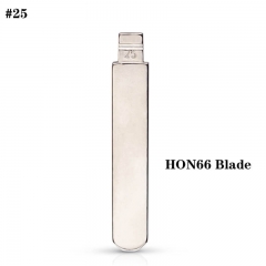 #25 Uncut Key Blade HON66 Blade For Hond*a Accord Civic Odysse*y Civic City BYD 