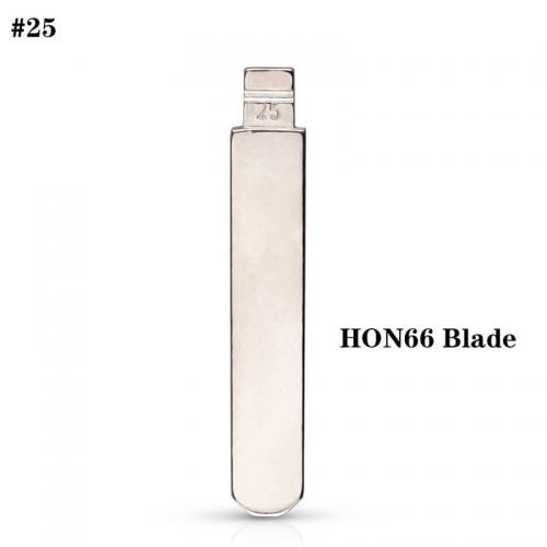 #25 Uncut Key Blade HON66 Blade For Hond*a Accord Civic Odysse*y Civic City BYD 