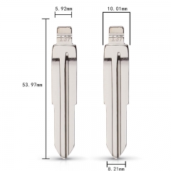 #137 Uncut Key Blade HYN10 Blade For Ssangyong