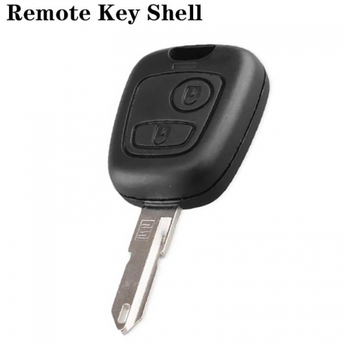 2 Button Car Remote Key Shell NE73 Blade For Citroe*n C1 C2 C3 C4 XSARA Picasso