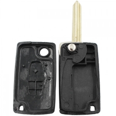Modified Flip Remote Key Shell 2 Button SX9 Blade For Citroe*n Xsara Picasso Berlingo