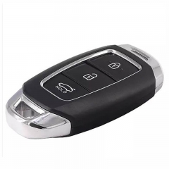 3 Button Remote Key Shell HU100 Silver Edge For HYUNDA*I