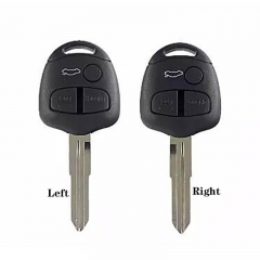 Remote Key Shell 3Button Right / Left Side Blade For Mitsubish*i