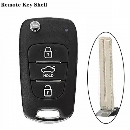 3 Button Remote Key Shell HY22 For HYUNDA*I