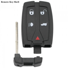 4+1button Remote Key Shell HU101 Blade  For Freelander2 Land Rove*r