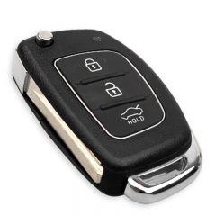 3BTN Flip Remote Key Shell For Hyunda*i Solaris ix35 ix45 ELANTRA Santa Fe HB20 Verna Solaris 