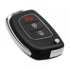 3 Button Filp Car Remote Key For Hyunda*i HB20 IX35 I45 SANTA FE Accent I40 I20 HY15 / HY20 / TOY40 / Left / Right Blade