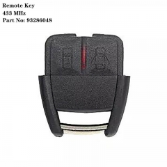 Remote Key 2 Buttons 433MHZ Part NO: 93286048 For Ope*l