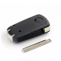 Modified Flip Remote Key Shell 2/3 Button HU100A Blade For Ope*l