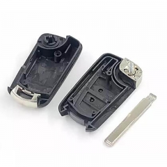 Modified Flip Remote Key Shell 2/3 Button HU43 Blade For Ope*l