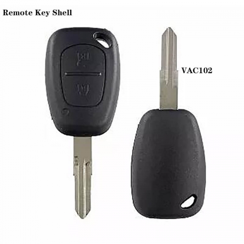 2Button Remote Key Shell VAC102 For Renaul*t 