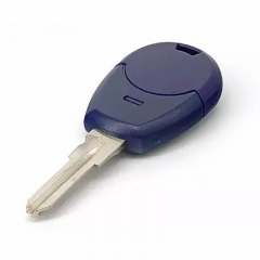 Transponder Key Shell Blue SIP22/GT15R Blade For FIAT(Brazil Only）