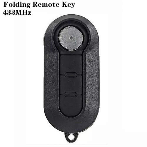 3Button Folding Remote Key 433MHz SIP22 For FIAT