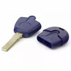 Transponder Key Shell Blue SIP22/GT15R Blade For FIAT(Brazil Only）