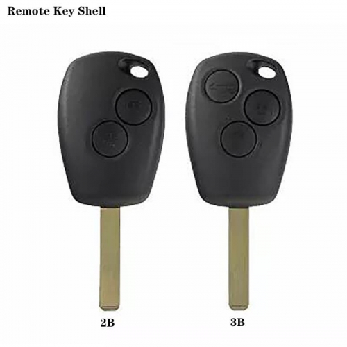 2/3Button Remote Key Shell VA2 For Renaul*t 